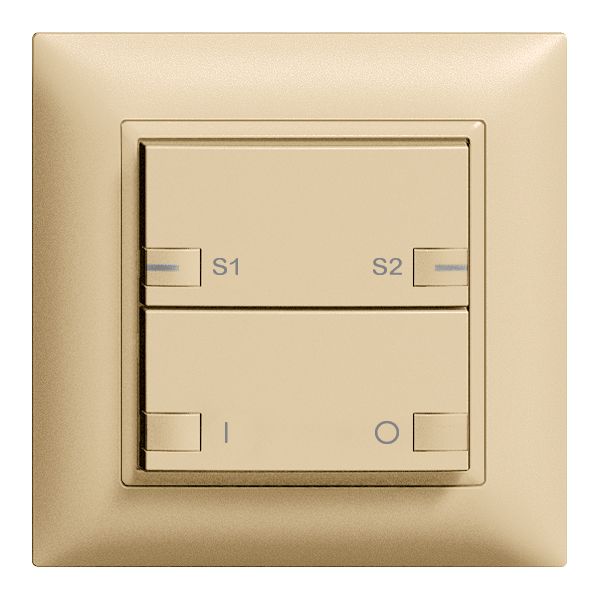 Tasto INC ZEP ON-OFF scena 1c/2t staz.centr/sec. EDIZIOdue sand