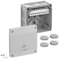 Scatola di derivazione AP Spelsberg Abox Pro 060-6² 127×127×75mm IP69 gr