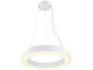 LED-Pendelleuchte SLV MEDO RING 60 27W 3750lm 930/940 DIM Ø600mm weiss