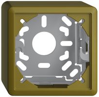 Kappe mit Grundplatte 54mm EDIZIOdue olive