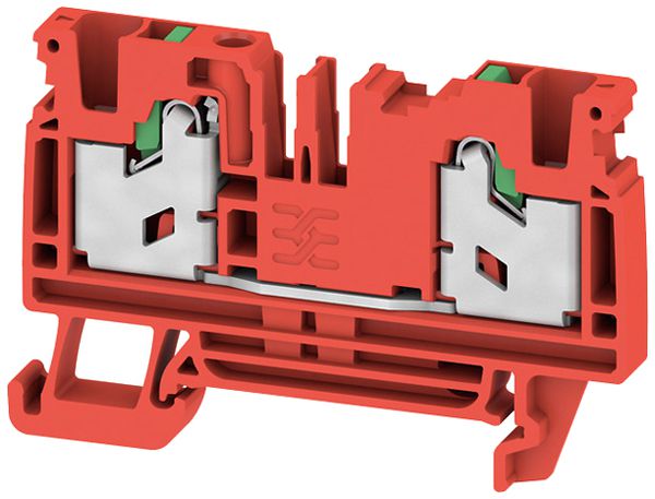 Borne de passage joignable WM S2C 4mm² 32A 1000V ressort 2×1 DIN35 ro