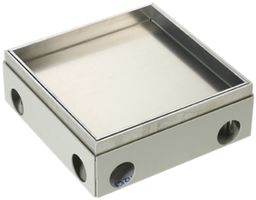 Scatola di tiraggio Woertz 214×214mm alu