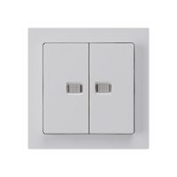 Frontset kallysto hellgrau mit 2 Linsen 60×60mm