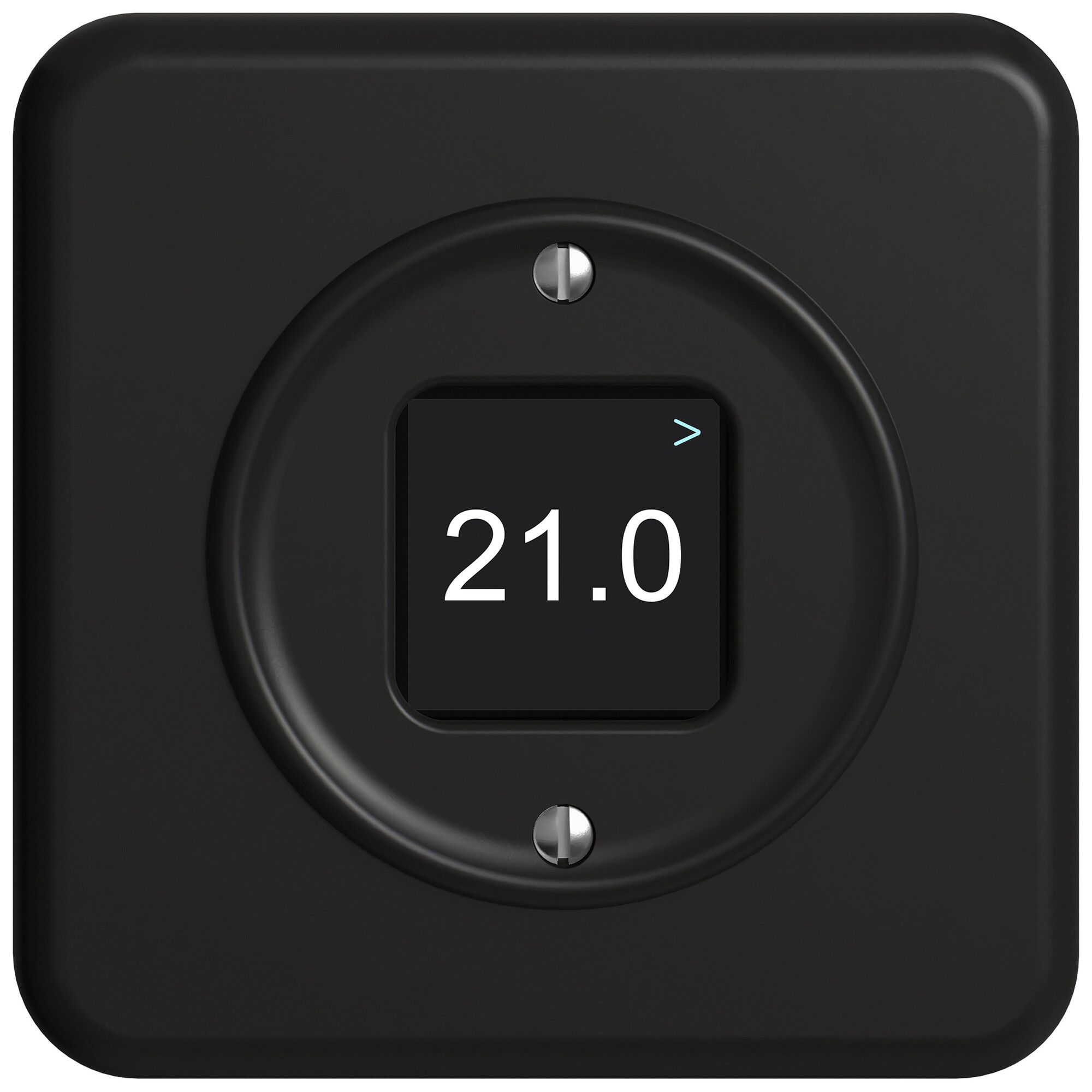 Comando per sensore temperatura ambiente INC STANDARDdue Wiser SNAPFIX® nero