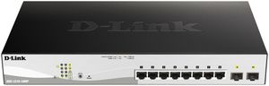 Switch D-Link DGS-1210-10MP/E, 10-Port smart managed Layer2/3 Gigabit PoE+