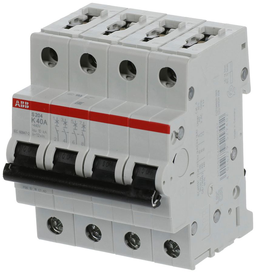 Leitungsschutzschalter ABB S204-K40 6kA