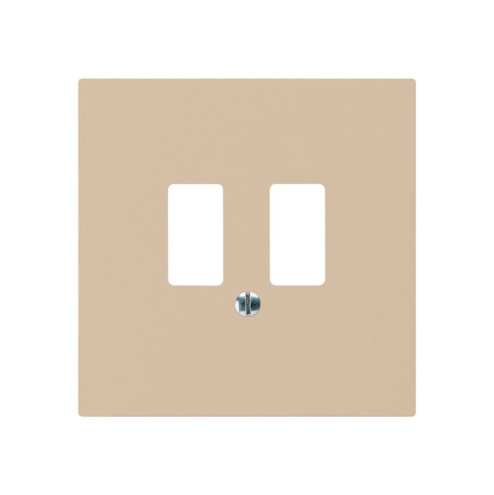Frontplatte kallysto für USB-Steckdose beige