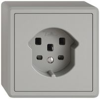 AP-Steckdose EDIZIO.liv SNAPFIX® 1×T25 hgu