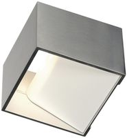 LED-Wandleuchte SLV LOGS IN, 12W 230V 2000…3000K 490lm IP20 alu/weiss