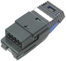 Rundkabel-Adapter Hager 5P schwarz