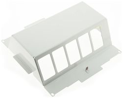 Einbausatz Woertz leer 2×5 FLF für WAK250/95 oder DAK250 lichtgrau