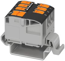 Verteilerblock PX PTVFIX 6/6X2,5-NS35A BK