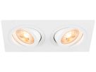 EB-Spot SLV NEW TRIA GU10 2×10W 170×90mm weiss