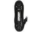 Prise multiple MAX HAURI Construct Line 5m 4×T23 IP55 90° schwarz