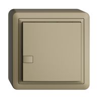 Poussoir KNX RGB AP EDUE, 250mW, s.LED, 1×poussoir, comm.1×touche, sa