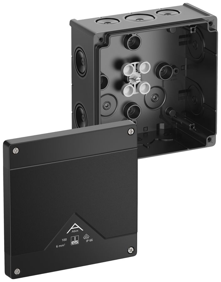 Boîte de dérivation AP Spelsberg Abox 100-L 152×152×80mm IP66/IP67/IP69 no