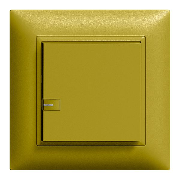 Variateur LED ENC EDIZIOdue ZEP avec LED 1×bouton 1×commande olive