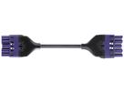 Verbindungsleitung Woertz 49345/C1 5×2.5mm² 400V 20A 8m vi Buchse Stecker Cca