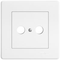 UP-Montageset EDIZIO.liv SNAPFIX® für Antennensteckdose ws