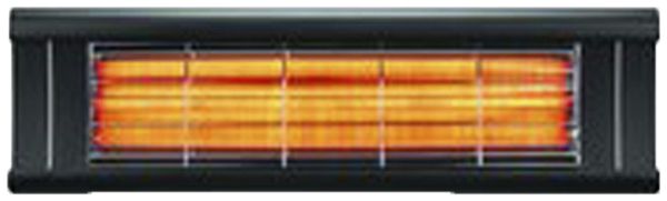 Infrarot/Heizstrahler Veito Aero, 2500W, 1 Stufe, IP44, schwarz