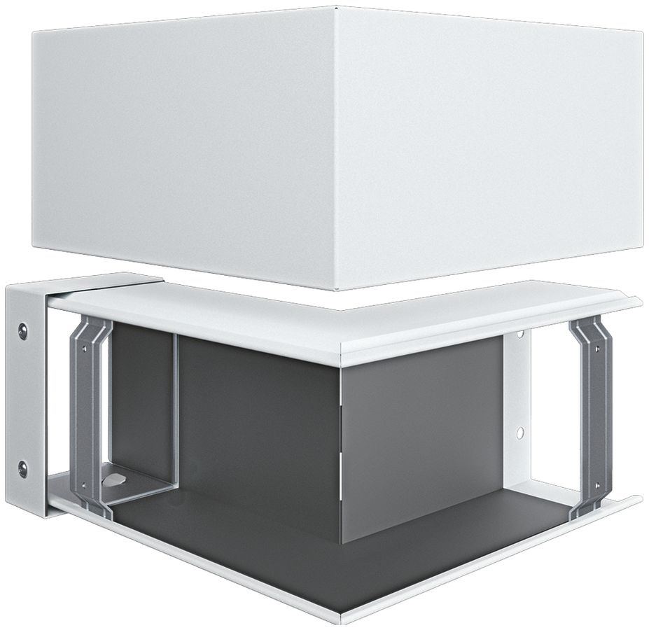 Angle extérieur tehalit FWK-Plus 100×150mm blanc trafic