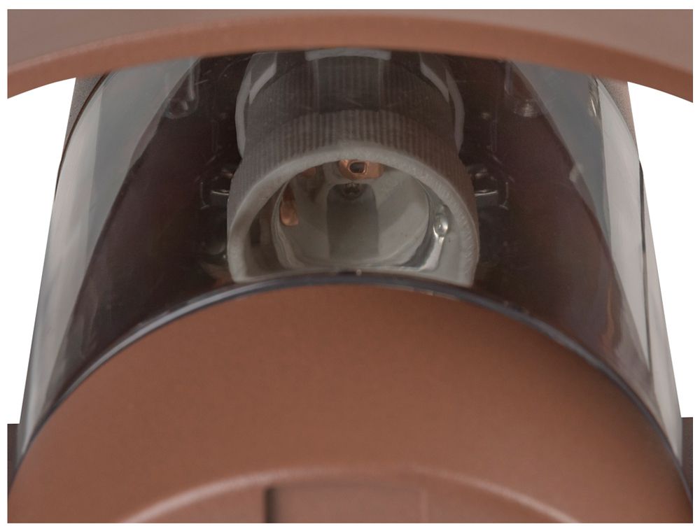 Wandleuchte SLV PHOTONI E27 1×13W IP65 DIM 109×218×225mm Rost