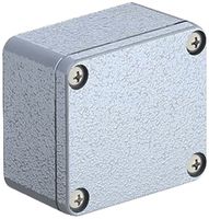 Leergehäuse BET Mx SGR 64×58×34mm Alu IP66 silbergrau