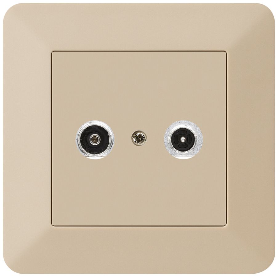 Prise antenne ENC kallysto.trend R/TV 4dB 2GHz beige