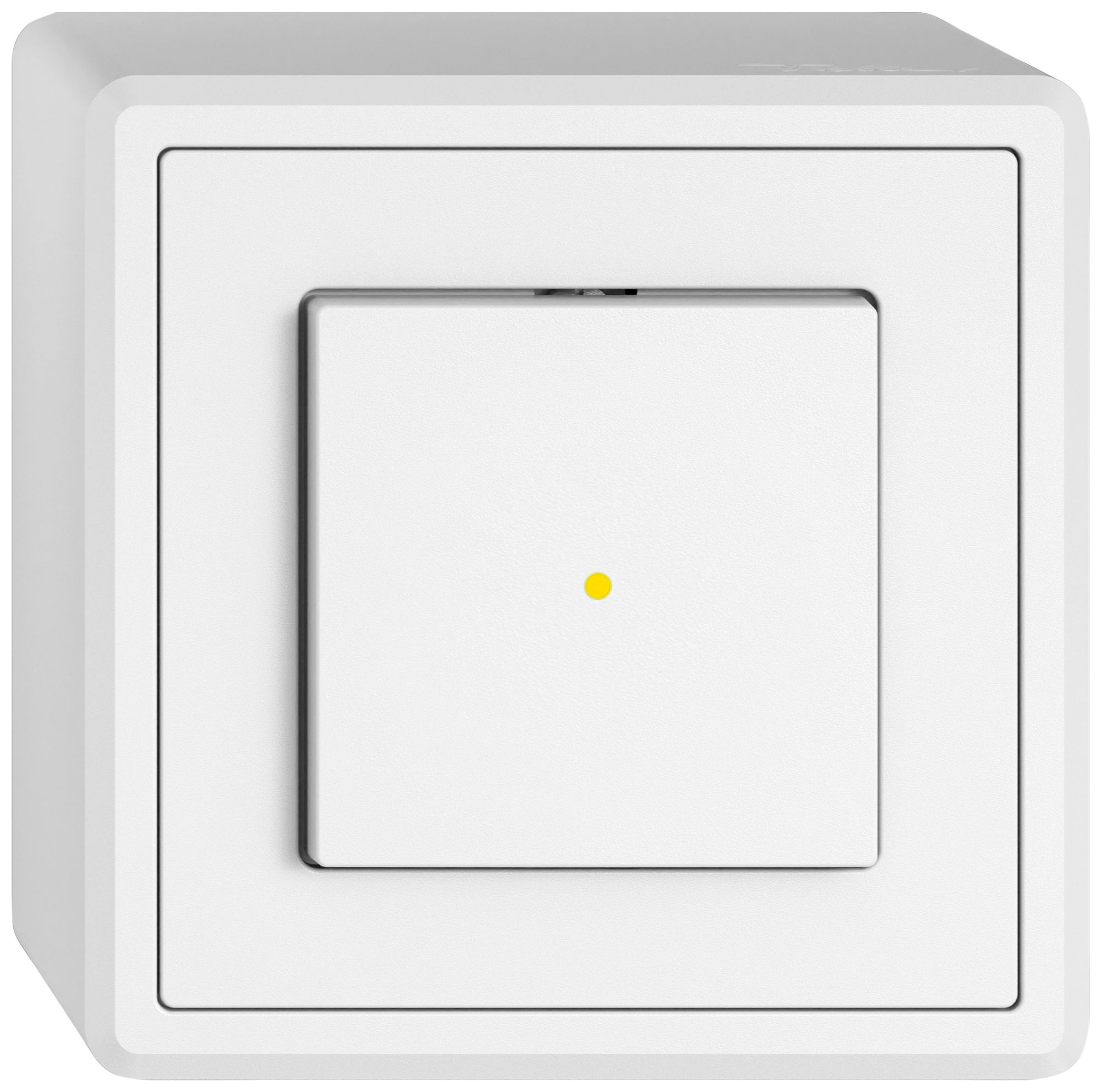 Interruttore a pulsante lumin.AP EDIZIO.liv SNAPFIX® 3/2L lent.front.KS gi bi