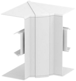 Angolo interno Bettermann GKH variabile 70×170mm senza alogeni bianco puro