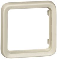 UP-Montageplatte PLEXO 1×1 weiss