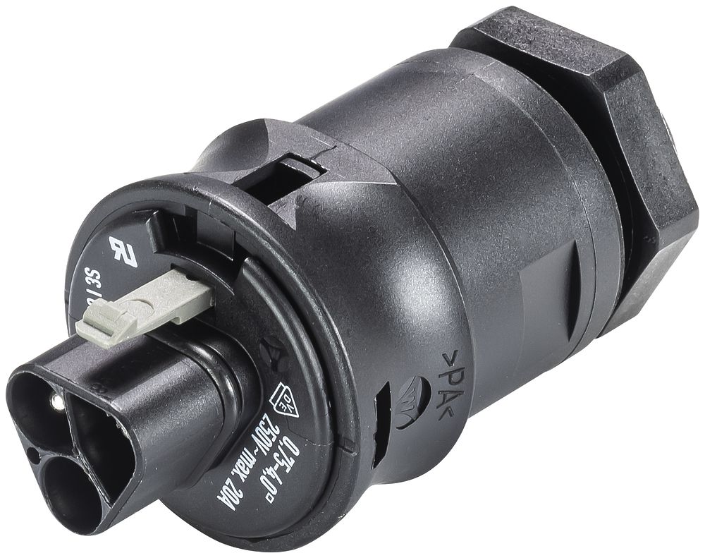 Steckerteil Wieland M20×1.5mm² 3L schwarz