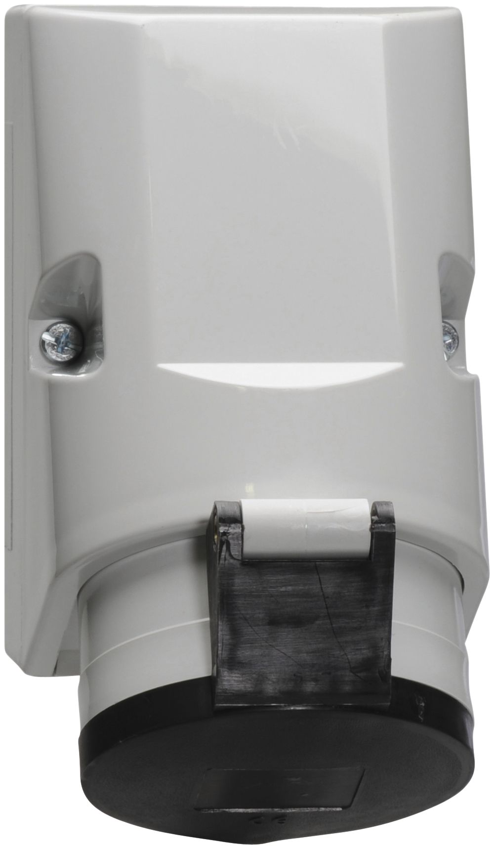 Prise AP CEE Bals 4P 16A 500V 7h noir IP44 nickelé Quick Connect