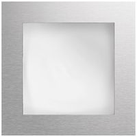 LED-Infomodul Hager elcom.modesta für Türsprechanlage, Edelstahl