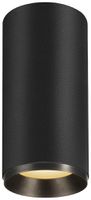 Plafonnier LED SLV NUMINOS L PHASE 28W 2475lm 2700K 60° Ø100×213mm noir