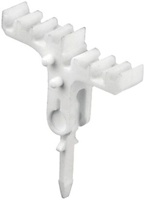 Porta-placchetta Weidmüller SnapMark 23×5mm horizontal e verticale PA66 bianco