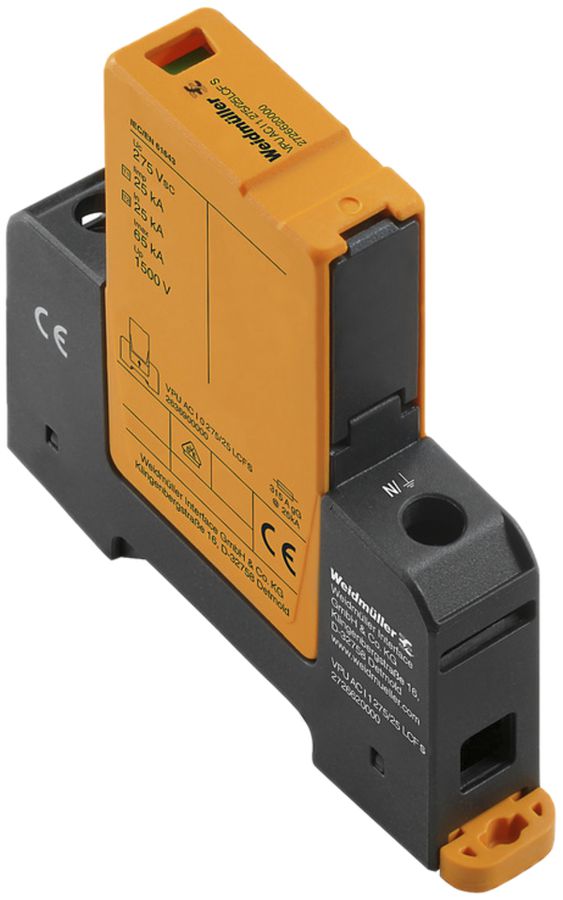 Parasurtension Weidmüller VPU AC I 1 275/25 LCF S