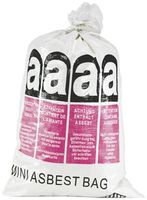 Asbestsack Cimco Ø700×1100mm 120l weiss