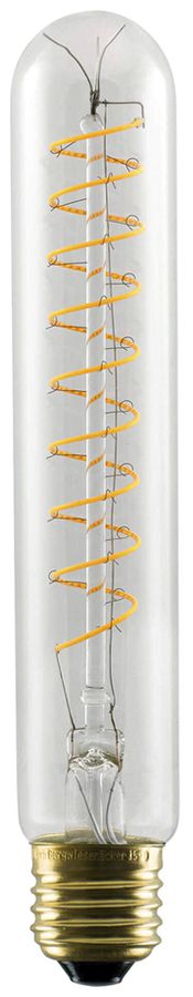 Lampe LED SLV E27 6W 570lm 2200K VAR clair/or Ø32×190mm