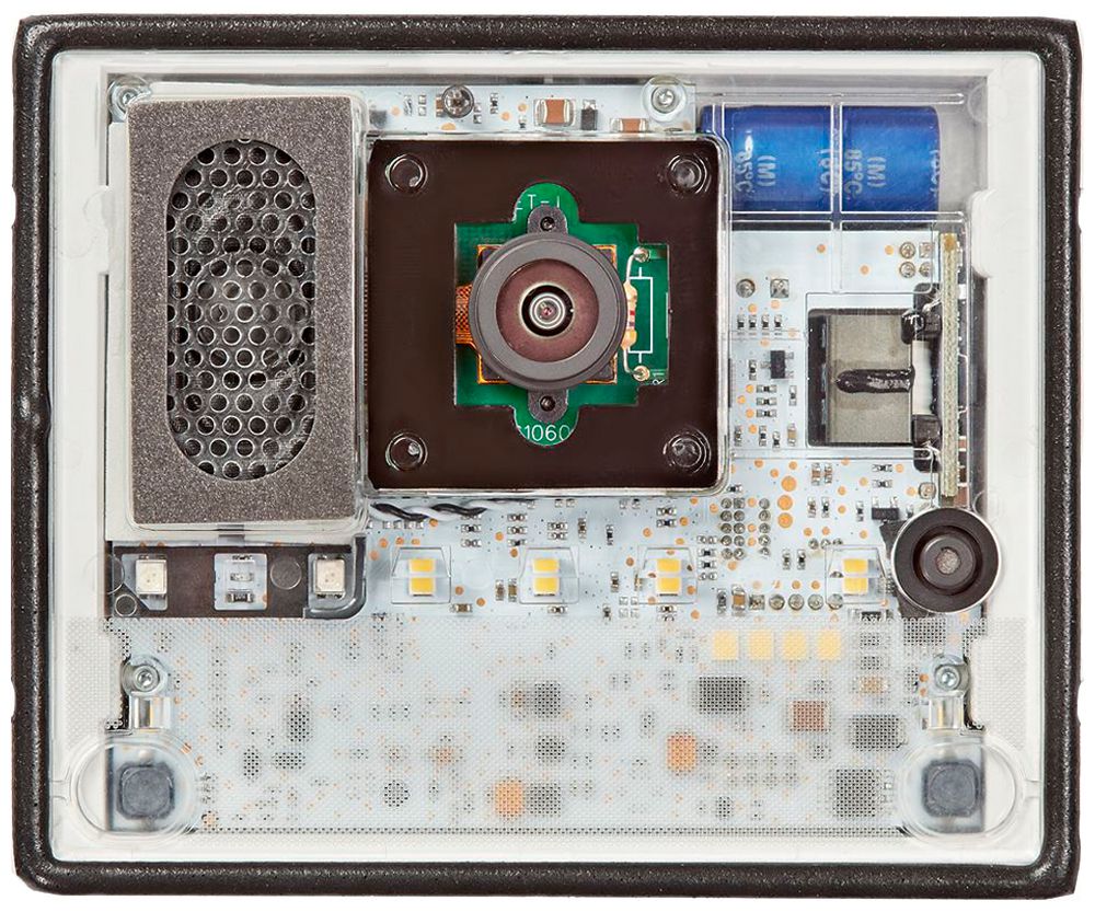 Farbkamera-Modul Urmet Alpha, 1×Modul, 90×125mm, für IPerCom