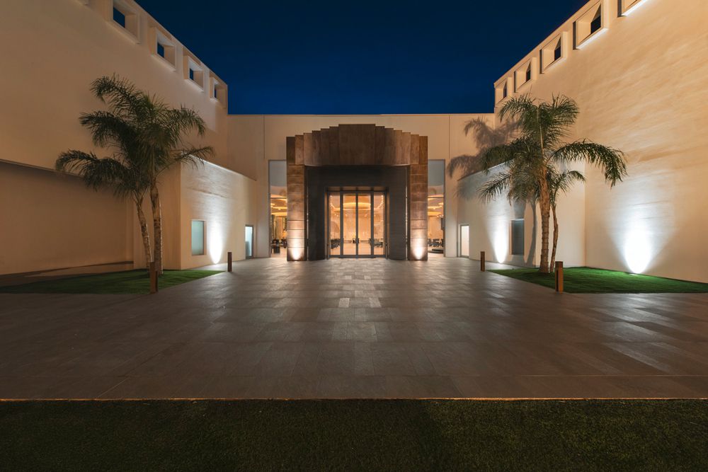 Frangiluce a nido d'api SLV per lpda terreno LED INS DASAR 270 SYM, Ø130mm, nero