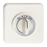 UP-Frontset Su-I-Giu weiss für Schwenktaster FH