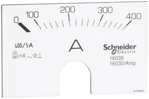 Skala zu Amperemeter 0…400A