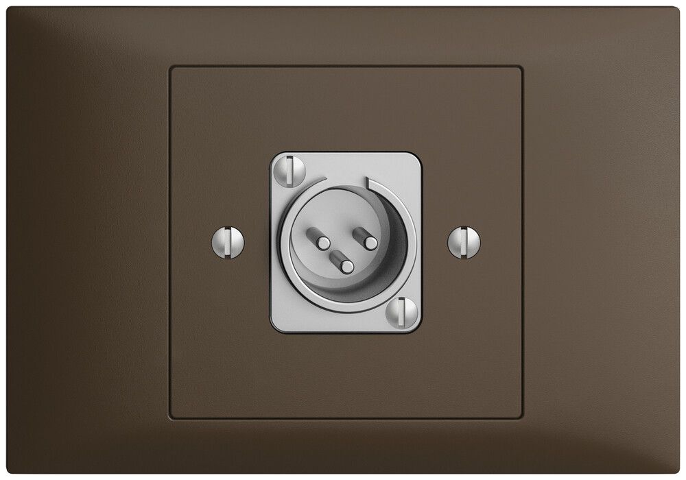 Presa INS XLR con spina EDIZIOdue coffee