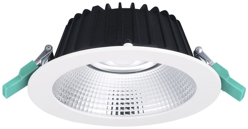 EB-LED-Deckenleuchte INSAVER SLIM 150 9W 850lm 930 IP44 weiss