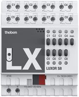 Actionneur-commutateur KNX AMD Theben LUXORliving 8-canal