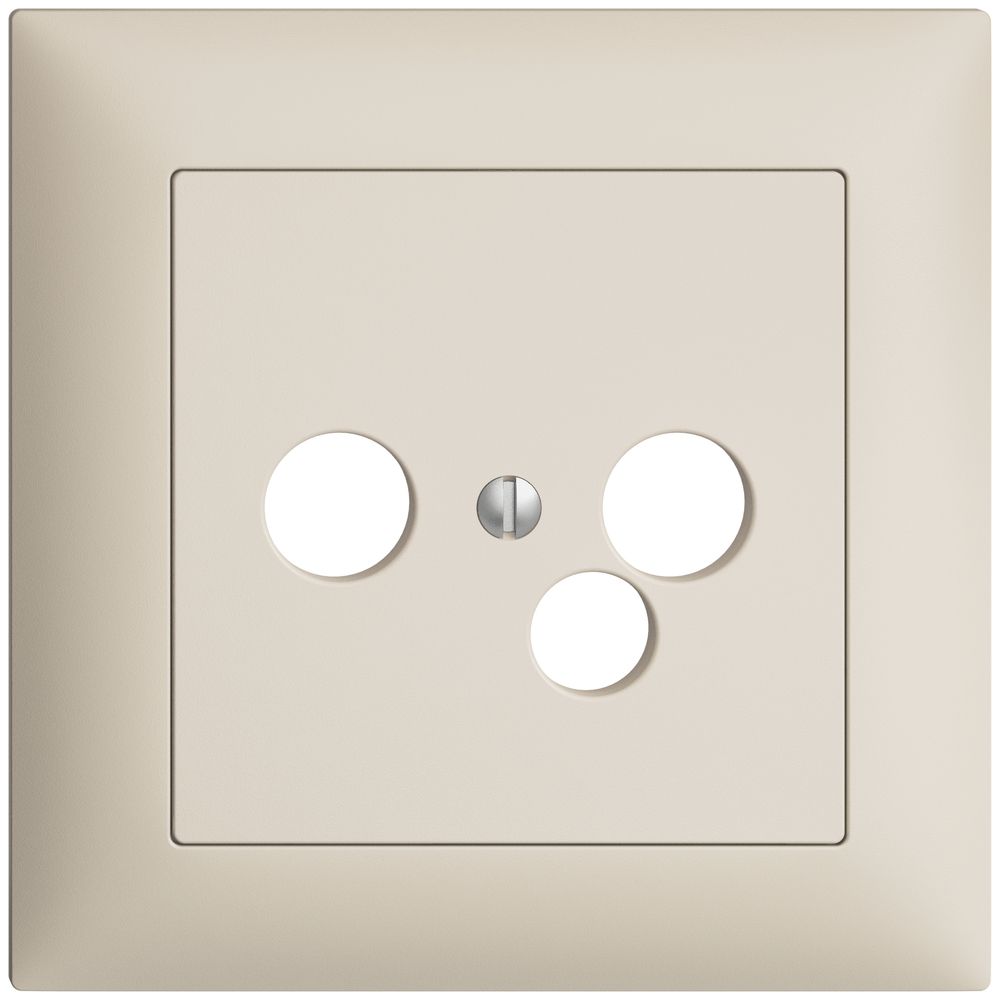 Kit frontal ENC EDIZIOdue crema 88×88mm