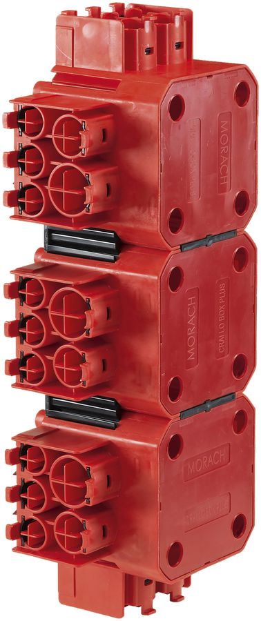 UP-Abzweigdose MT Crallo-Red-Box Gr.3 rot