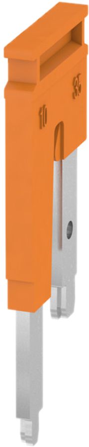 Querverbinder Weidmüller ZQV 35N/2 gesteckt 2L 16mm isoliert 125A orange