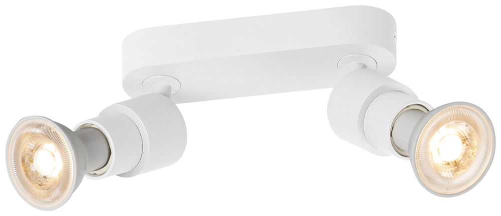 Spot SLV PURI 2.0 Basic CW GU10 2×6W REG 150×42×96mm bianco